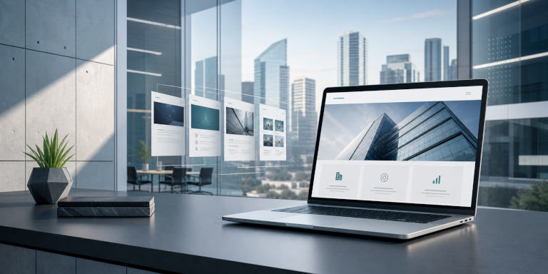 Corporate professional business website multi-page services company